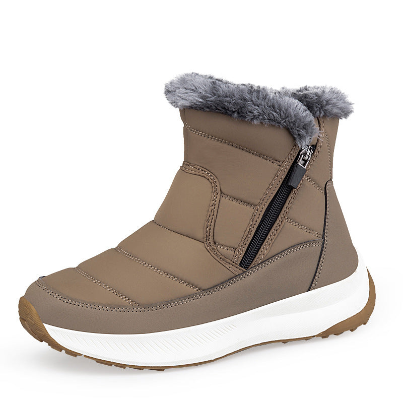 Winter Shoes With Extra Fleece Lining For Warmth, And Enhanced Grip