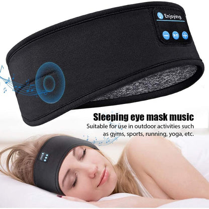 Wireless Bluetooth Sleeping Headphones Headband & Comfortable Eye Mask.