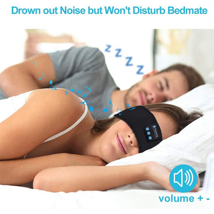 Wireless Bluetooth Sleeping Headphones Headband & Comfortable Eye Mask.