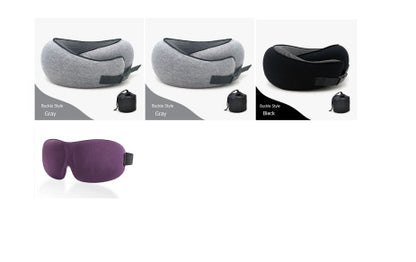 Travel Neck Pillow Cushion Durable U-Shaped Memory.