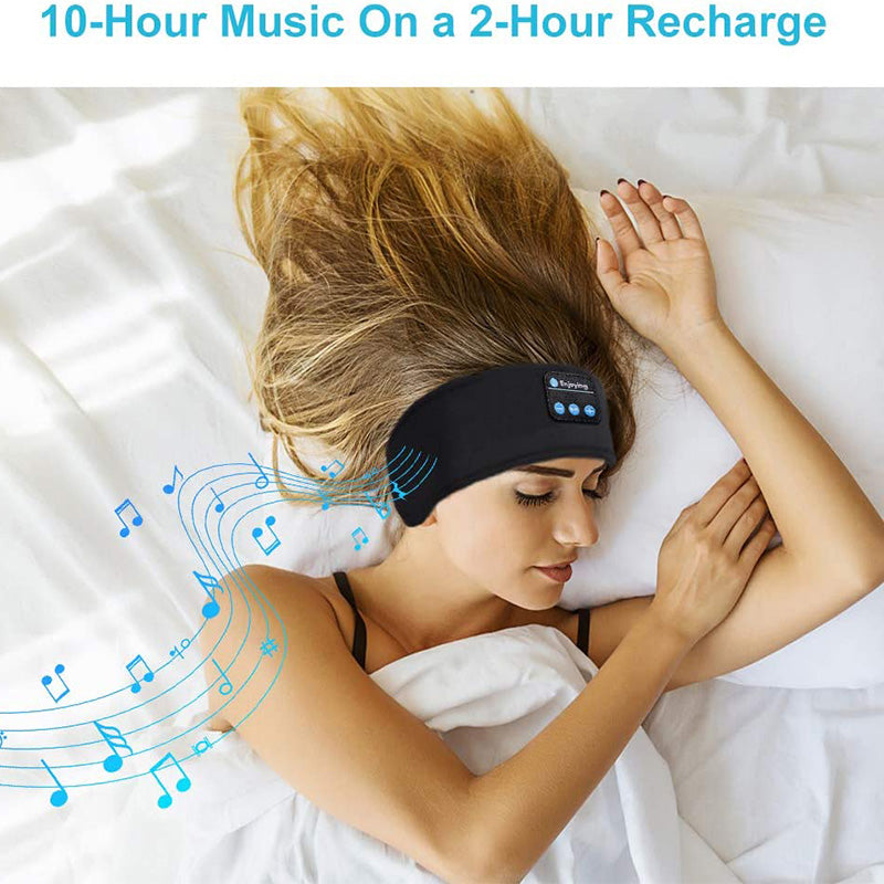 Wireless Bluetooth Sleeping Headphones Headband & Comfortable Eye Mask.