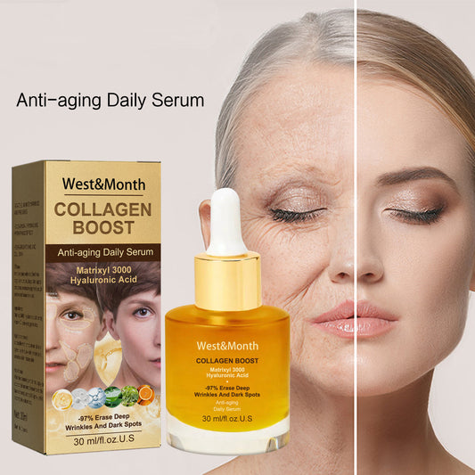 Collagen Anti-wrinkle Serum Lightens Spots Hydrates And Moisturizes