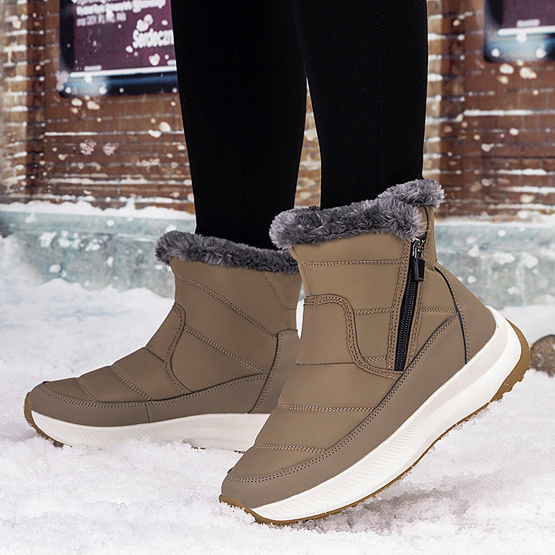 Winter Shoes With Extra Fleece Lining For Warmth, And Enhanced Grip