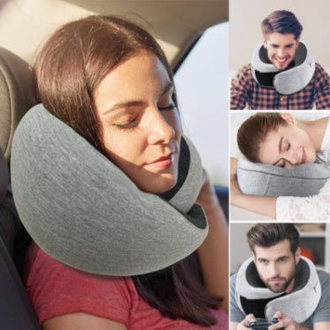 Travel Neck Pillow Cushion Durable U-Shaped Memory.