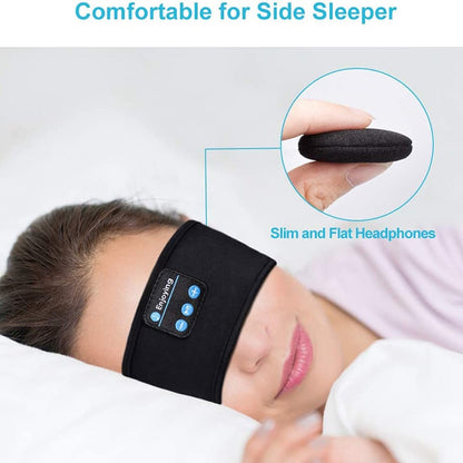 Wireless Bluetooth Sleeping Headphones Headband & Comfortable Eye Mask.