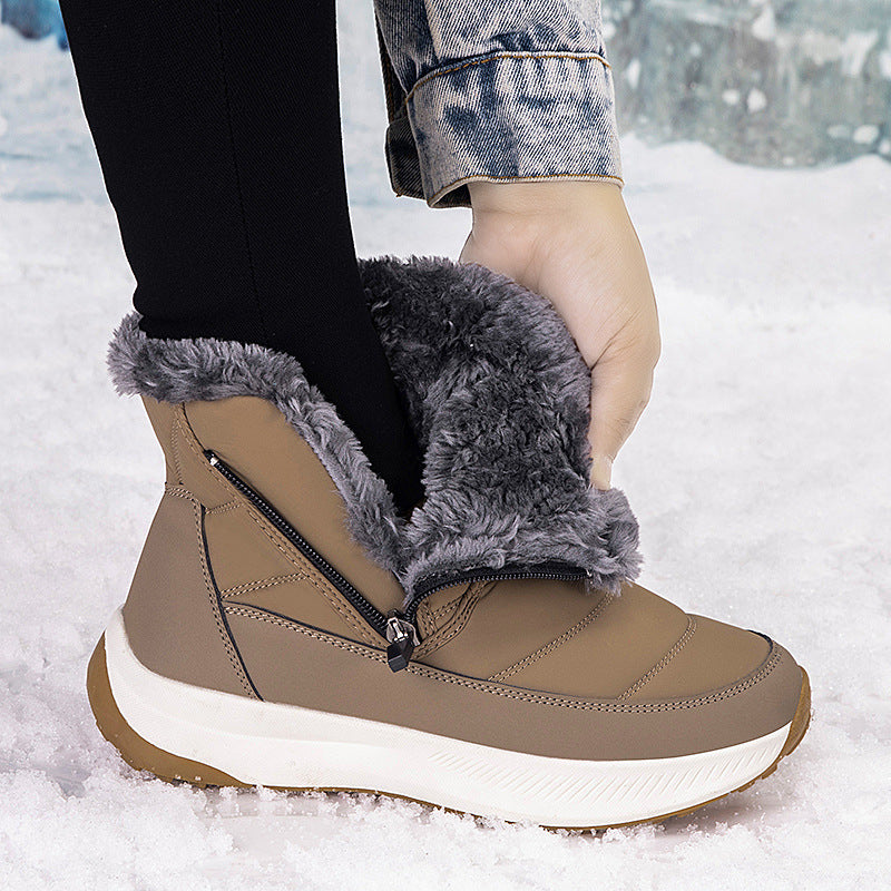 Winter Shoes With Extra Fleece Lining For Warmth, And Enhanced Grip