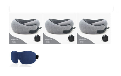 Travel Neck Pillow Cushion Durable U-Shaped Memory.