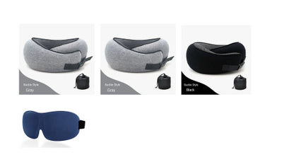 Travel Neck Pillow Cushion Durable U-Shaped Memory.