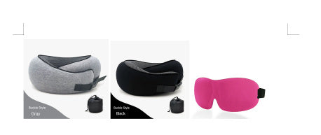 Travel Neck Pillow Cushion Durable U-Shaped Memory.